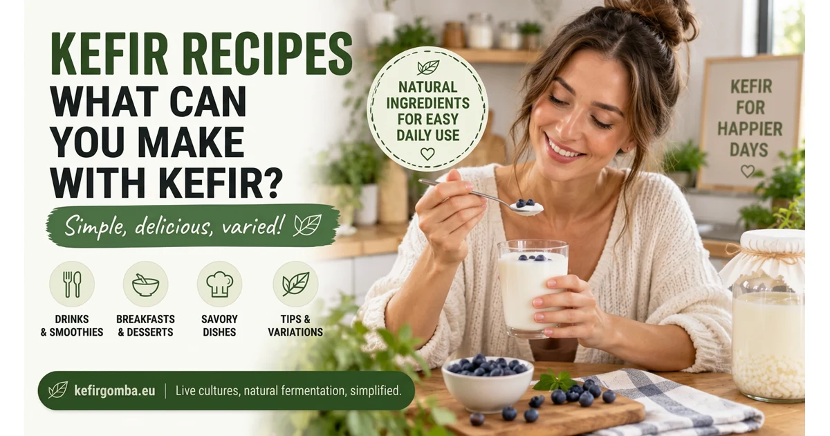Kefir Recipes – What Can You Make with Finished Kefir?