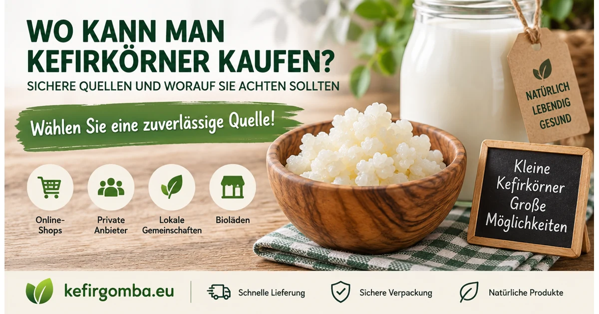 Wo kann man tibetische Kefirkörner in Deutschland kaufen? (Leitfaden 2026)